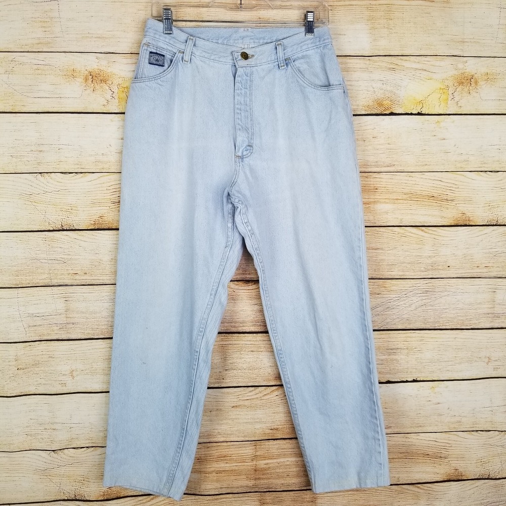 Vtg Wrangler For Women Jeans Size 28 High Waisted Denim Mom‎ 90s Streetwear High